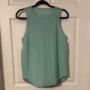 Lululemon Sculpt Tank Top Pit to Pit 19 in Icing Blue
